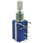 Bourns 5kΩ Rotary Potentiometer 1-Gang Panel Mount, 54AAD-C28-B13/P50L
