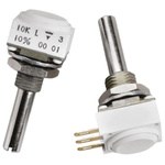 Vishay 50kΩ Rotary Potentiometer 1-Gang Panel Mount, P11L1V0FLSY00503KA