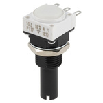 Vishay 10kΩ Rotary Potentiometer 1-Gang Panel Mount, P11P1F0GJSY00103KA