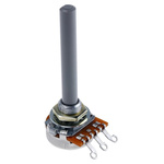 TE Connectivity 2.2kΩ Rotary Potentiometer 1-Gang Panel Mount, 23ESB222MMF50NF