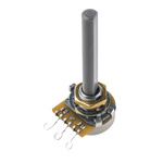 TE Connectivity 220kΩ Rotary Potentiometer 1-Gang Panel Mount, 23ESB224MMF50NF