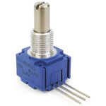 Bourns 5kΩ Rotary Potentiometer 1-Gang Panel Mount, 92R1A-R22-B13L
