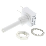 Vishay 200kΩ Rotary Potentiometer 1-Gang Panel Mount, P10XXAI204KB30