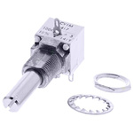 Vishay 100kΩ Rotary Potentiometer 2-Gang Panel Mount, P11S2V0FLSY00D0046