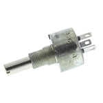 Vishay 220Ω Rotary Potentiometer 1-Gang Panel Mount, PE30L0FL221KAB