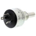 Vishay 4.7kΩ Rotary Potentiometer 1-Gang Panel Mount, PE30L0FL472KLB