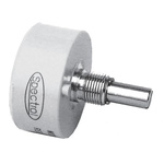 Vishay 10kΩ Rotary Potentiometer Continuous-Turns 1-Gang Bushing Mount, 132-0-0-103