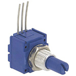 Bourns 500kΩ Rotary Potentiometer 1-Gang Panel Mount, 91A1A-B28-A23L
