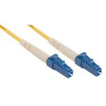 RS PRO LC to LC Simplex Single Mode OS1 Fibre Optic Cable, 9/125μm, Yellow, 5m