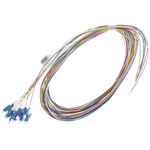 RS PRO LC to Unterminated Simplex Single Mode OS1, OS2 Fibre Optic Cable, 900μm, 2m