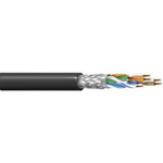 Belden Cat5e Ethernet Cable, SF/UTP, Black Polyurethane Sheath, 305m