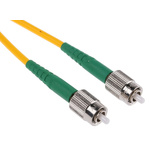 Amphenol Socapex FC to FC Duplex Single Mode Fibre Optic Cable, 9/125μm, 500mm