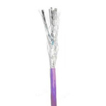 Molex Premise Networks Cat6a Ethernet Cable, S/FTP, Purple, 500m
