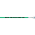 Lapp Cat5 Ethernet Cable, Tinned Copper Braid, Green, 100m