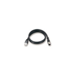 MOXA Cat5e Straight Male M12 to Straight Male RJ45 Ethernet Cable, Unshielded Twisted Pair (UTP), Black, 1m