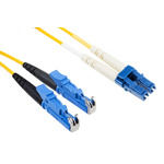 RS PRO E-2000 to LC Simplex Single Mode OS1 Fibre Optic Cable, 9/125μm, Yellow, 10m