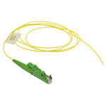 RS PRO E-2000 to Unterminated Simplex Single Mode OS1 Fibre Optic Cable, 9/125μm, Yellow, 1m
