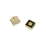 10kΩ, SMD Trimmer Potentiometer 0.25W Top Adjust Bourns, 3314