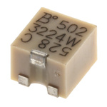5kΩ, SMD Trimmer Potentiometer 0.25W Top Adjust Bourns, 3224