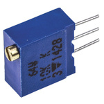 Vishay 64W Series 19 (Electrical), 22 (Mechanical)-Turn Through Hole Trimmer Resistor with Pin Terminations, 10kΩ ±10%