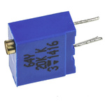 Vishay 64Y Series 19 (Electrical), 22 (Mechanical)-Turn Through Hole Trimmer Resistor with Pin Terminations, 20kΩ ±10%