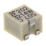 2kΩ, SMD Trimmer Potentiometer 0.25W Top Adjust Bourns, 3214