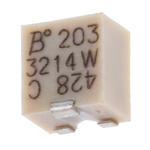 20kΩ, SMD Trimmer Potentiometer 0.25W Top Adjust Bourns, 3214