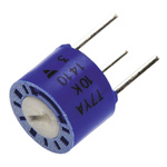 10kΩ, Through Hole Trimmer Potentiometer 0.5W Top Adjust Vishay, T7