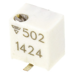 5kΩ, SMD Trimmer Potentiometer 0.25W Top Adjust Vishay, TSM4