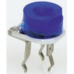 100kΩ, Through Hole Trimmer Potentiometer 0.2W Top Adjust Bourns, 3306