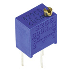 5kΩ, Through Hole Trimmer Potentiometer 0.25W Top Adjust Bourns, 3266
