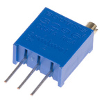 1MΩ, Through Hole Trimmer Potentiometer 0.5W Top Adjust Bourns, 3296