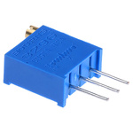 2MΩ, Through Hole Trimmer Potentiometer 0.5W Top Adjust Bourns, 3296