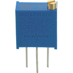 10kΩ, Through Hole Trimmer Potentiometer 0.5W Top Adjust Bourns, 3296