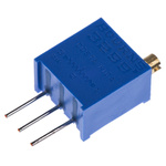 50kΩ, Through Hole Trimmer Potentiometer 0.5W Top Adjust Bourns, 3299