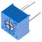 100kΩ, Through Hole Trimmer Potentiometer 0.5W Top Adjust Bourns, 3362