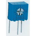 100kΩ, Through Hole Trimmer Potentiometer 0.5W Side Adjust Bourns, 3362