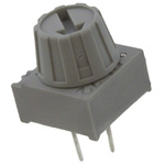 200kΩ, Through Hole Trimmer Potentiometer 0.5W Finger Adjust BI Technologies, 72PT