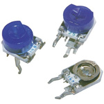 500Ω, Through Hole Trimmer Potentiometer 0.2W Top Adjust TE Connectivity, 416