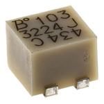 10kΩ, SMD Trimmer Potentiometer 0.25W Side Adjust Bourns, 3224