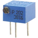 5kΩ, Through Hole Trimmer Potentiometer 0.25W Side Adjust Bourns, 3266