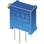 10kΩ, Through Hole Trimmer Potentiometer 0.5W Side Adjust Bourns, 3296