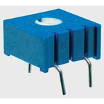 500Ω, Through Hole Trimmer Potentiometer 0.5W Top Adjust Bourns, 3386