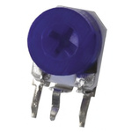 500kΩ, Through Hole Trimmer Potentiometer 0.2W Side Adjust Bourns, 3306