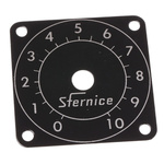 Vishay Dial for RT12 Potentiometer, ACCRFCADRANCG45