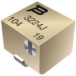 10Ω, SMD Trimmer Potentiometer 0.25W Side Adjust Bourns, 3224