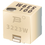 50kΩ, SMD Trimmer Potentiometer 0.125W Top Adjust Bourns, 3223