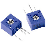 10kΩ, Through Hole Trimmer Potentiometer 0.5W Top Adjust Vishay, T73