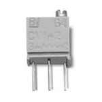 5kΩ, Through Hole Trimmer Potentiometer 0.25 W @ 85 °C Top Adjust TT Electronics/BI, 64