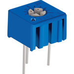 100kΩ, Through Hole Trimmer Potentiometer 0.5W Side Adjust Bourns, 3362